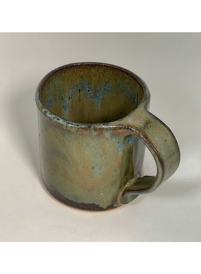 Green Hand Made Mugs (one only) 02