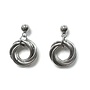 Pendientes cortos Chain Maille Rose 03