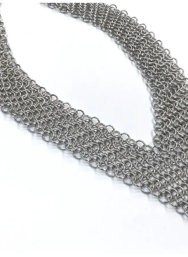 V-Chain-Maille-Rüstungshalskette 09
