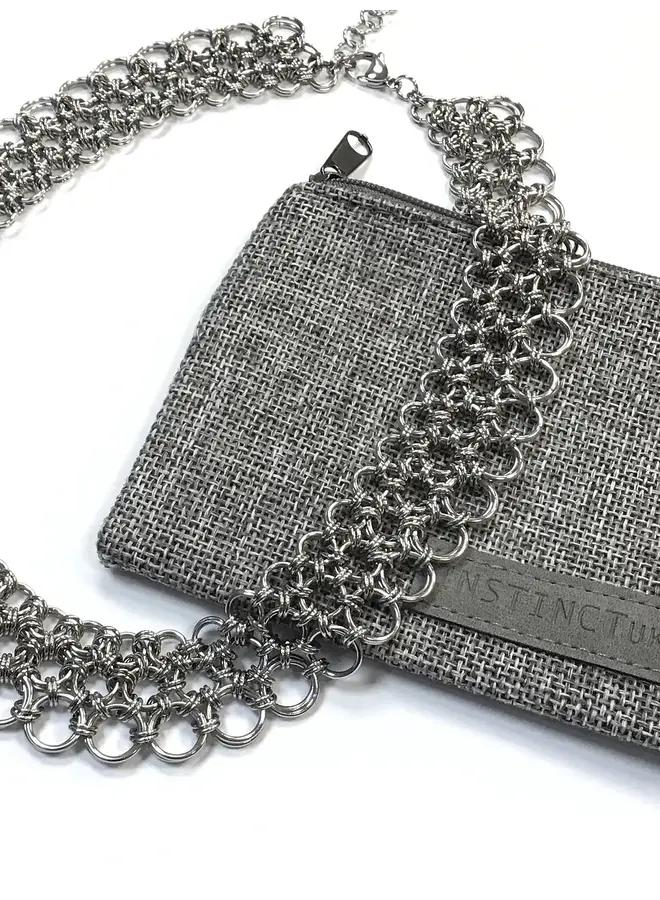 Collier rond en chaîne japonaise Maille Armor 11