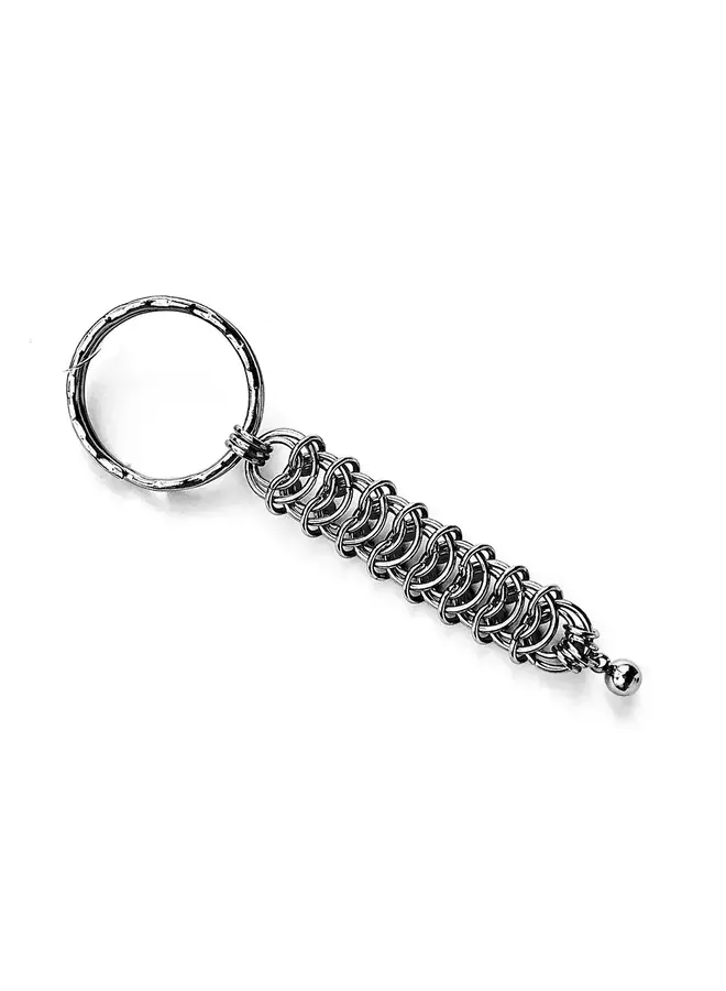 Persian  Chain Maille Keyring 15