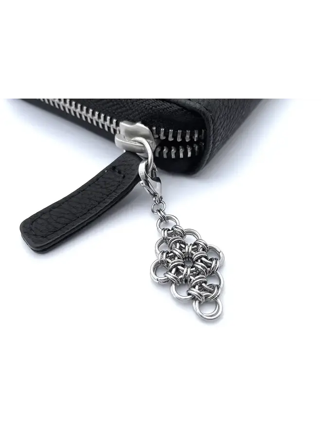 Japanese  Chain Maille Zip Clip 19