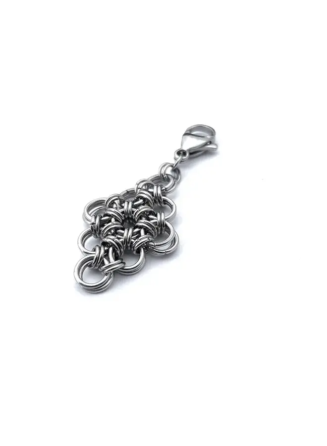 Japanischer Chain Maille Zip Clip 19