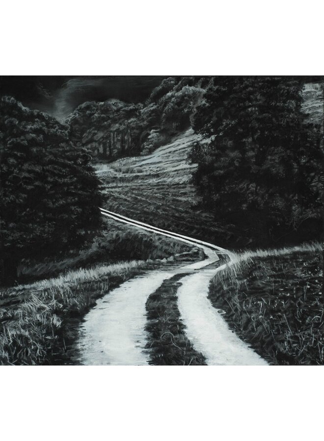 White Road to Rake Farm No. 5 Drawing Framed 62 cm x 55 cm