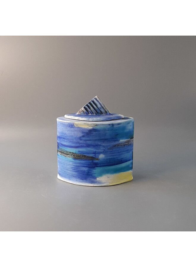 Blue Shore Lidded Box  35