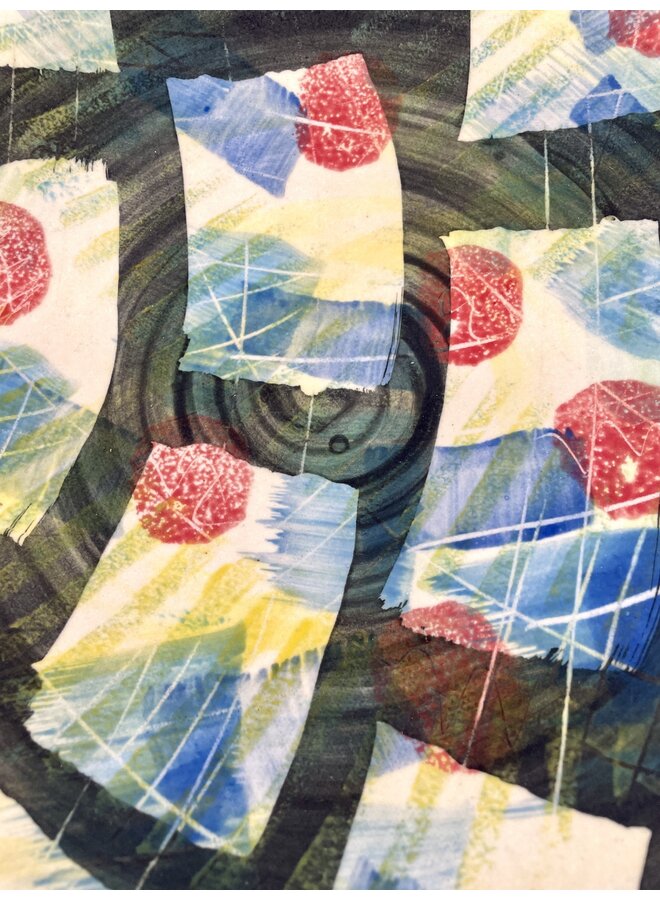 Coloured Platter No. 2/34