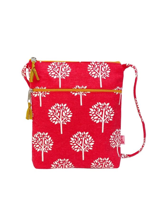 Tree - Coral Cross Body Purse 1077