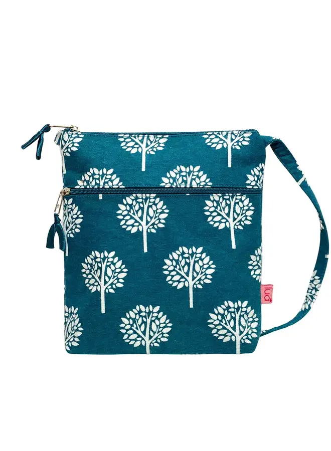 Träd - Teal Cross Body Purse 1078