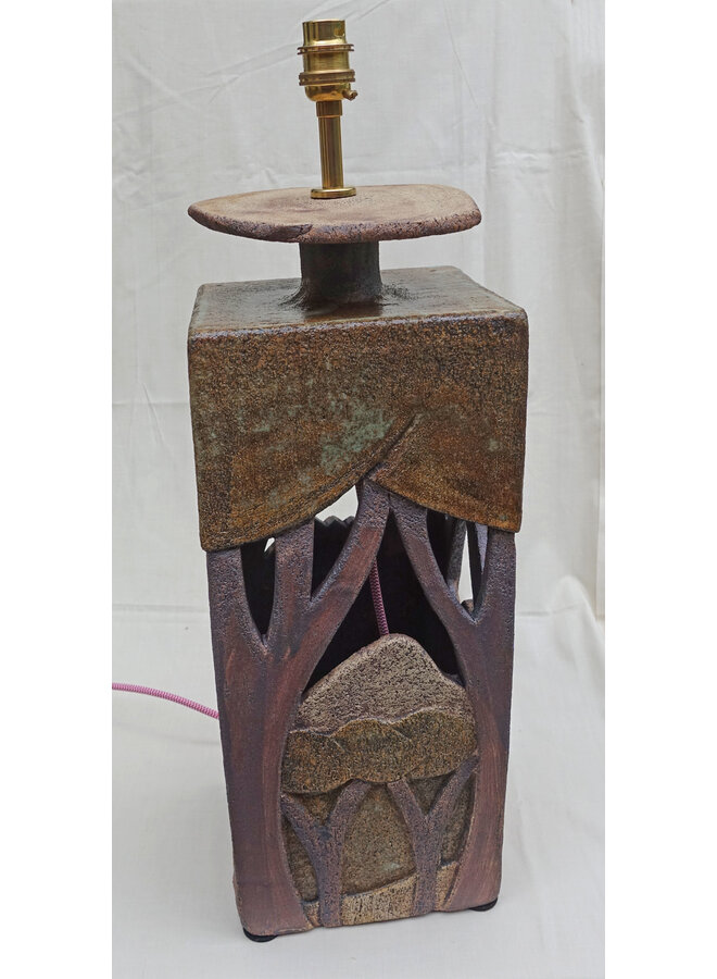 Woodland Lampbase - stoneware