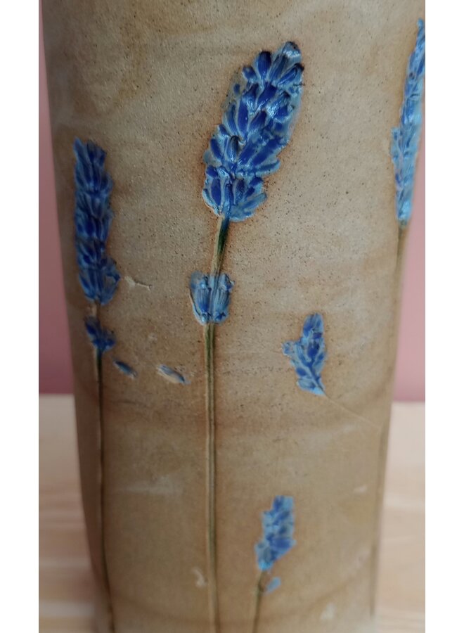 Lavender vase - stoneware