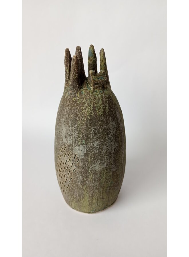 The Land We Live in Series -In  the Pines - stoneware