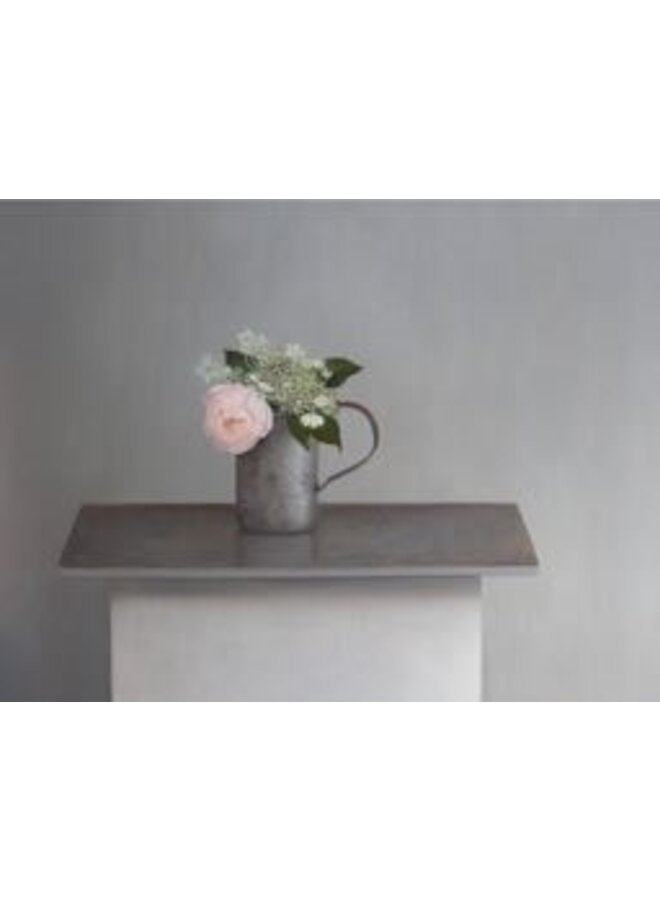 Rose et hortensia dans un quart de tasse - Estampe 070