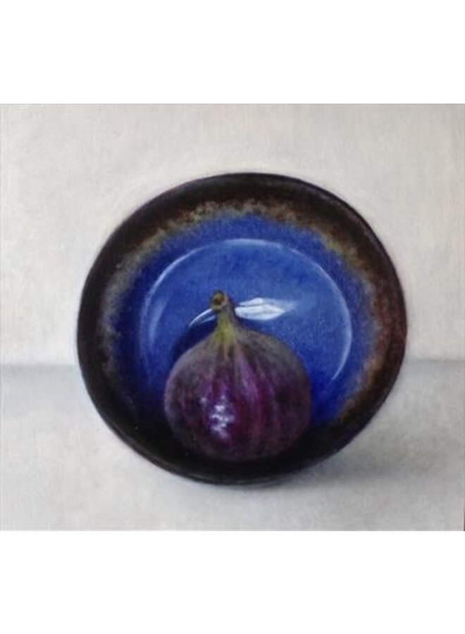 Fig in and upturned bowl card