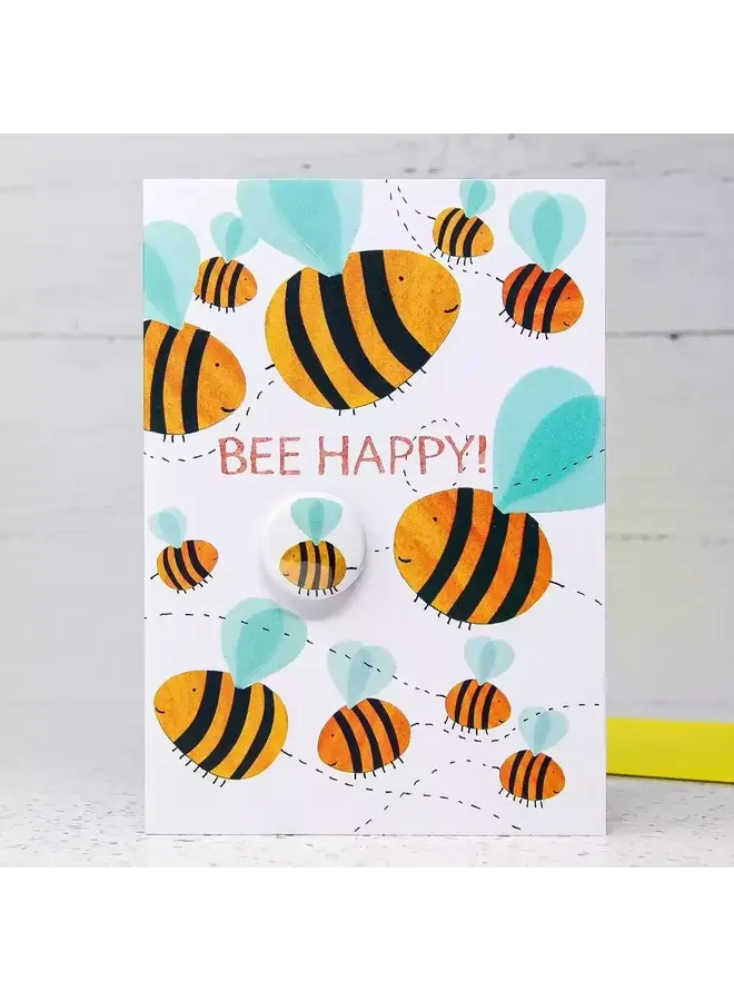 Bee Happy-Abzeichenkarte 89