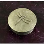 Schmuckdose mit Zinndeckel „Libelle und Samen“ 02