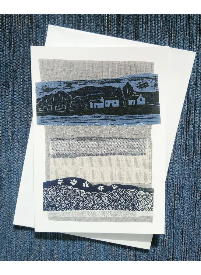 River Cottage Collage-Karte von Gail Kelley 27