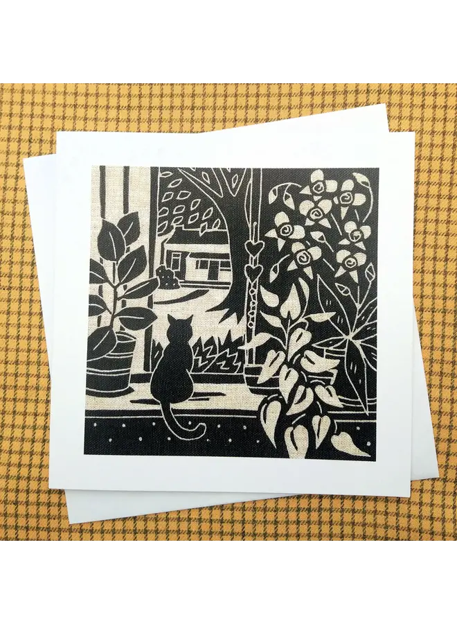 Tarjeta de gato de vigilancia del vecindario de Gail Kelley 14