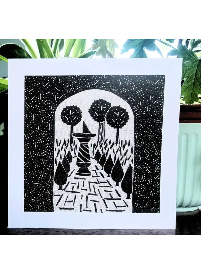 Tarjeta del jardín secreto de Gail Kelley 12