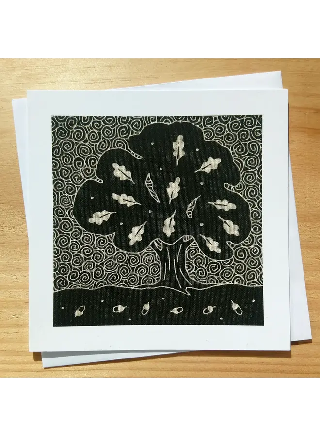 Oak Tree Card by Gail Kelley 07