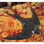Swallow pewter pin brooch 50