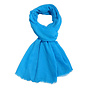 Foulard uni bleu cobalt doigt court 1100