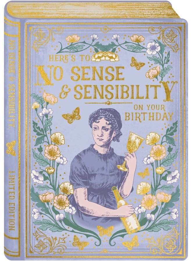 Sense & Sensibility Birthday card