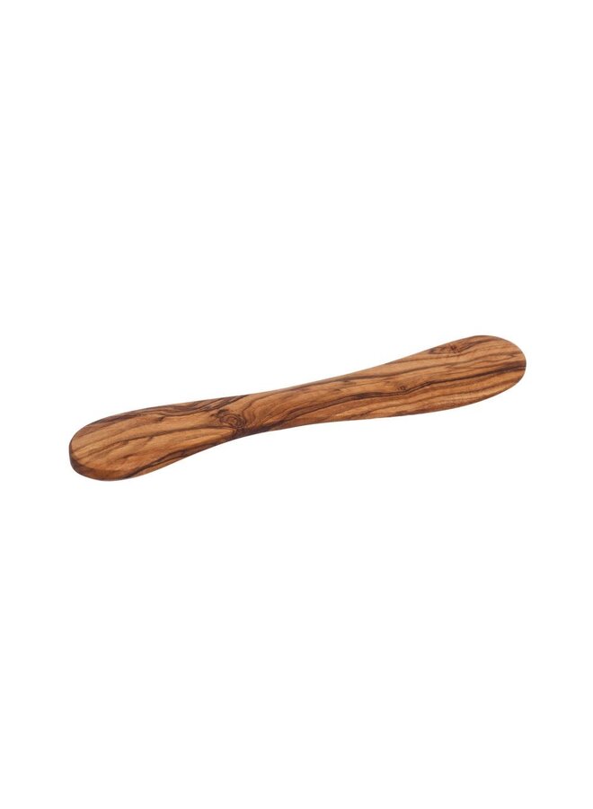 Cuchillo para mantequilla de madera de olivo