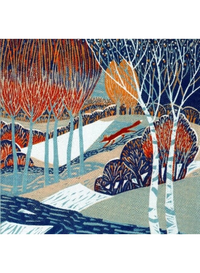 Cold Snap square card by Annie Soudain
