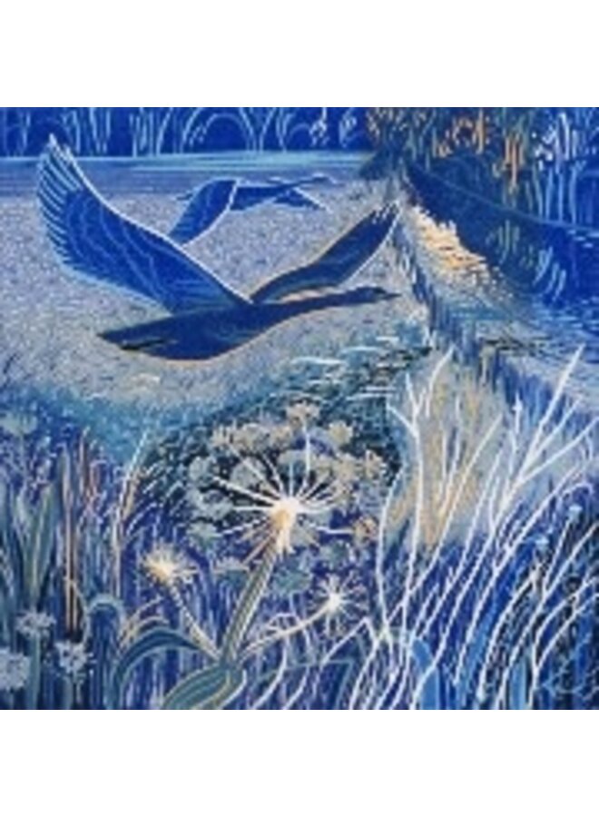 Carte carrée Décembre Chill par Annie Soudain