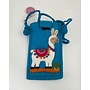 Sac à bandoulière pour téléphone en feutre de lama 88