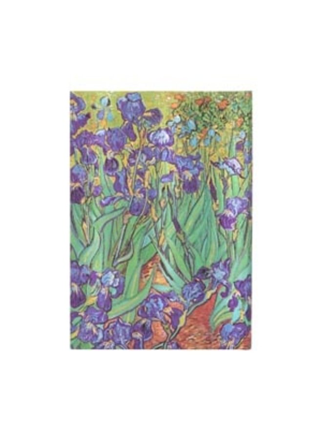Van Gogh's Irises lined midi journal