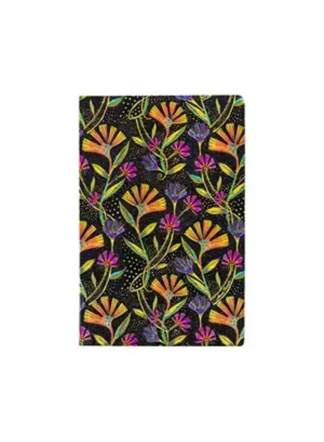 Wild Flowers Mini Journal - Lined - Softcover