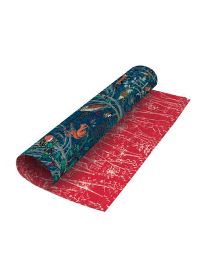 Papel de regalo reversible Winter's Tale