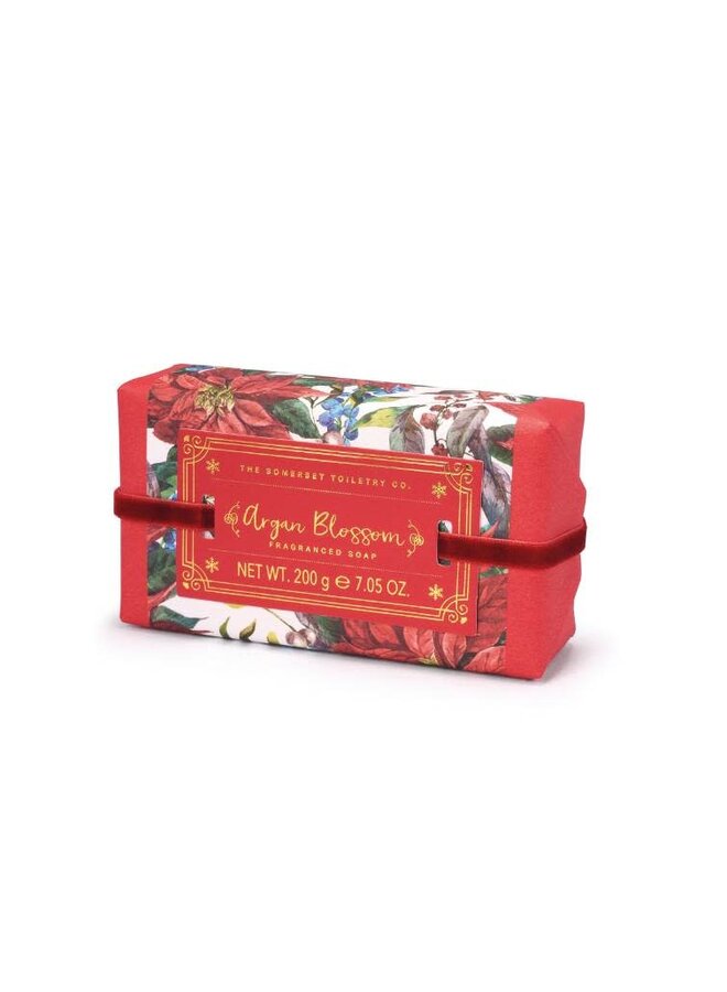 Argan Blossom Amber  Festive Soap Bar
