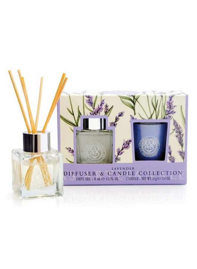 Lavender Diffuser and Candle Set