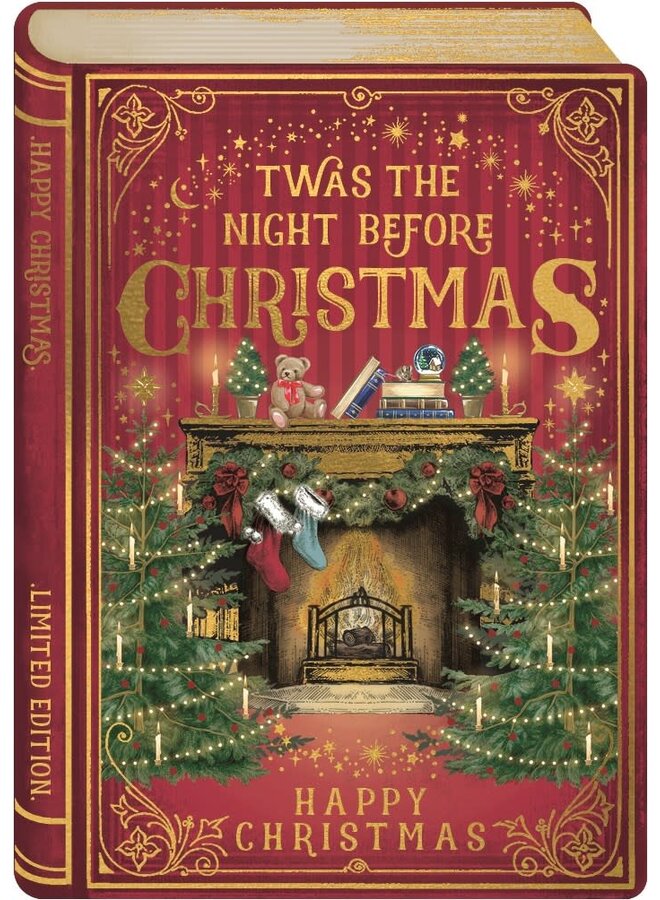 Märchenbuch „Die Nacht vor Weihnachten“-Karte