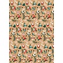 12 Days of Christmas Xmas Flat Gift Wrap