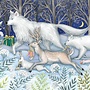 Dashing Through the Snow Catherine Rowe 5 Christmas Cards pack