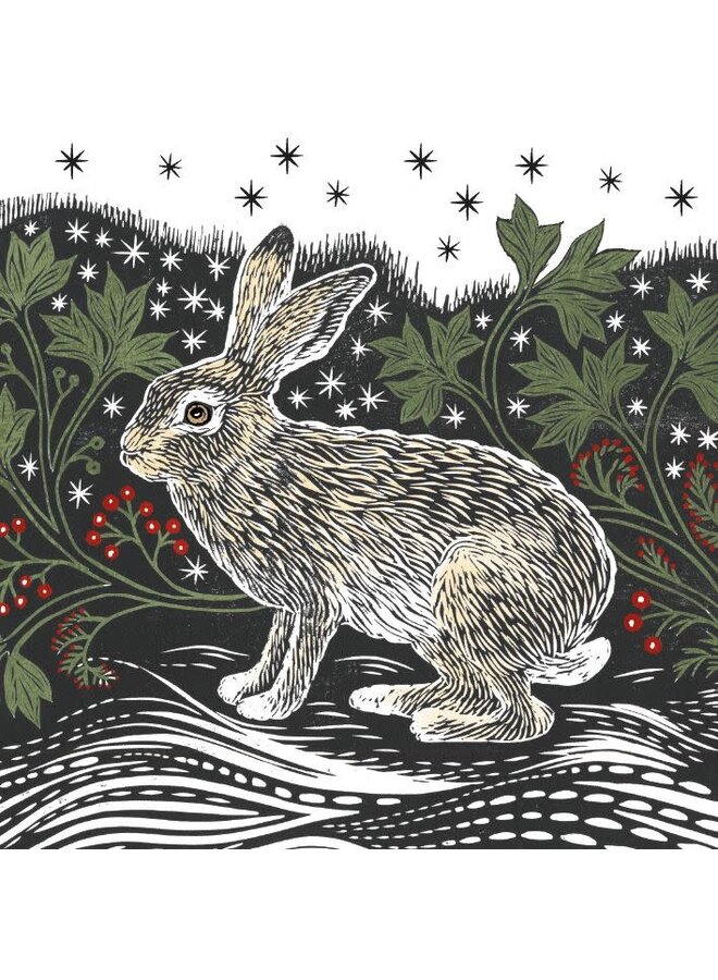 Starlight Hare Валери Грили 8 рождественских благотворительных открыток