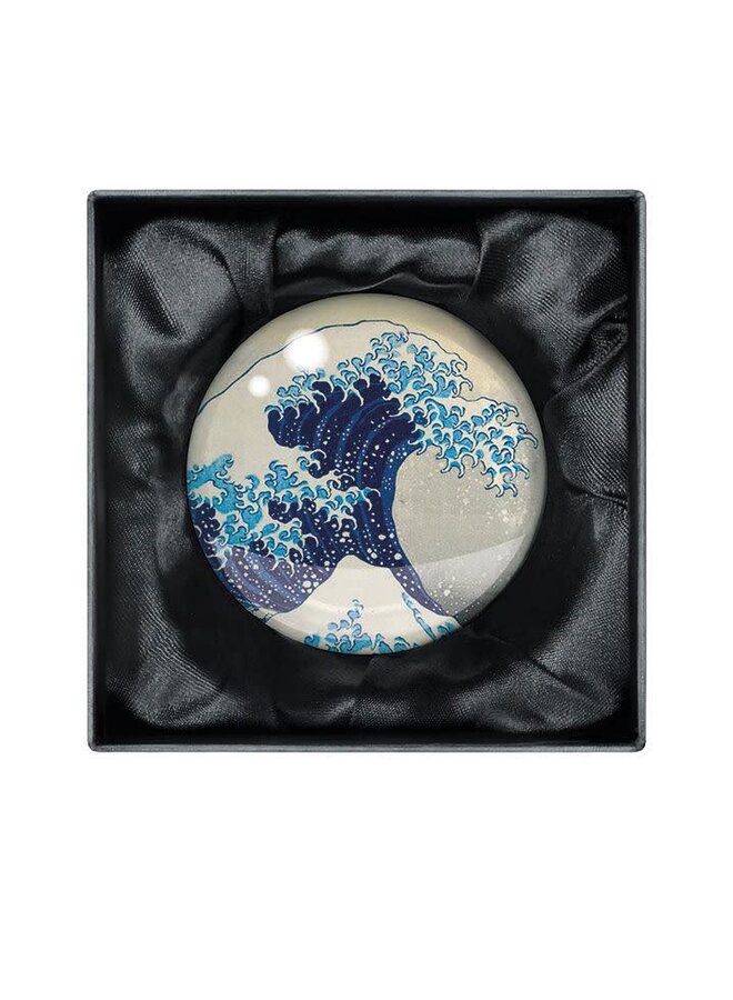 The Great Wave Crystal pappersvikt