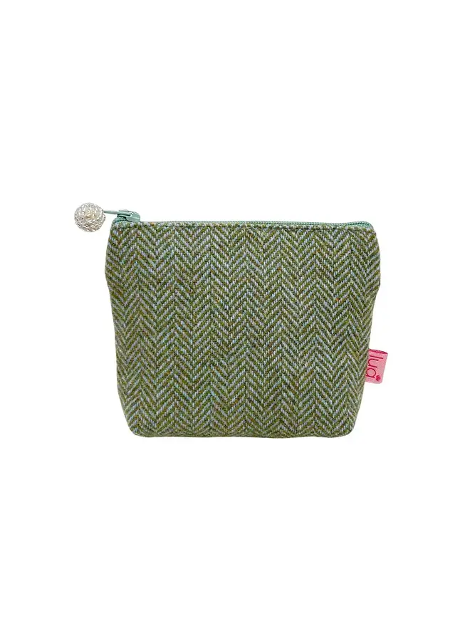 Fern Herrinbone  Mini Coin Purse  0018