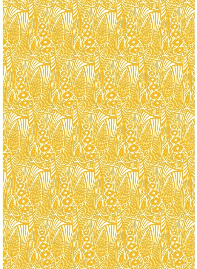 Copy of Wren Double Sided  Gift Wrap by Mark Hearld