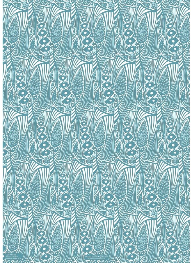 Copy of Wren Double Sided  Gift Wrap by Mark Hearld