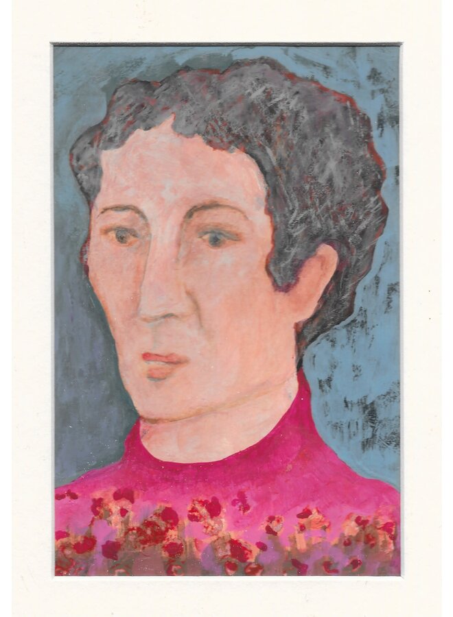 Woman in Pink  - Postcard Parade Series