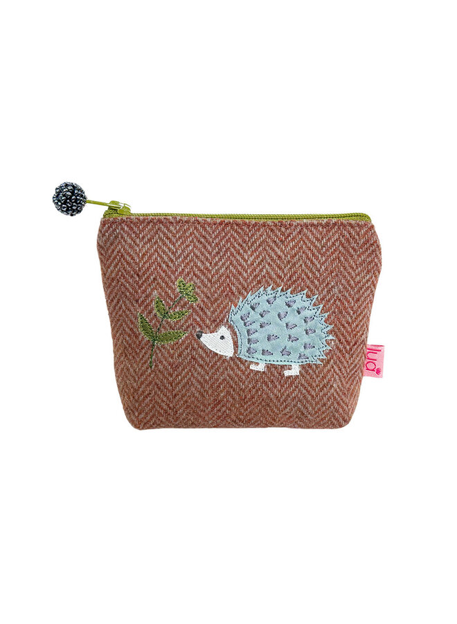 Igel Heather Aplique Mini Geldbörse 5119