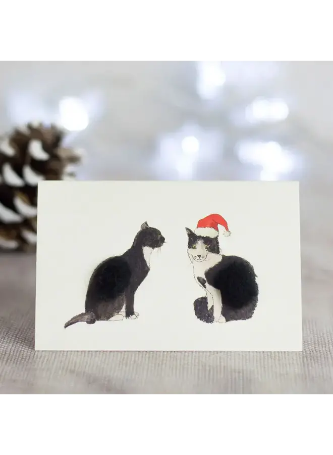 Copy of Sheep and Blue Pram Mini Card 077