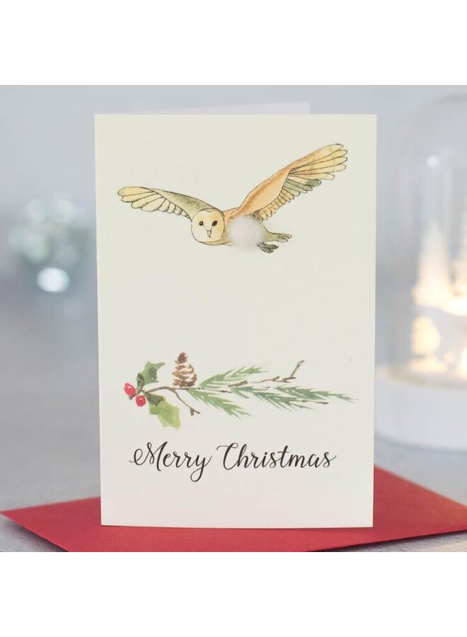 Copy of Deer & Sleigh Christmas Mini Card 088