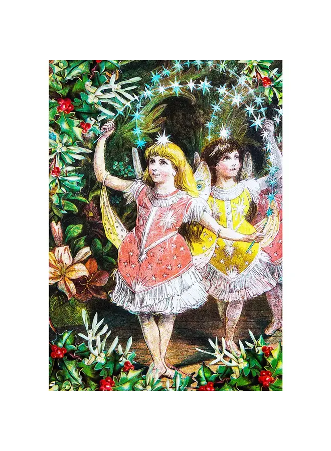 Tarjeta navideña de pantomima 120