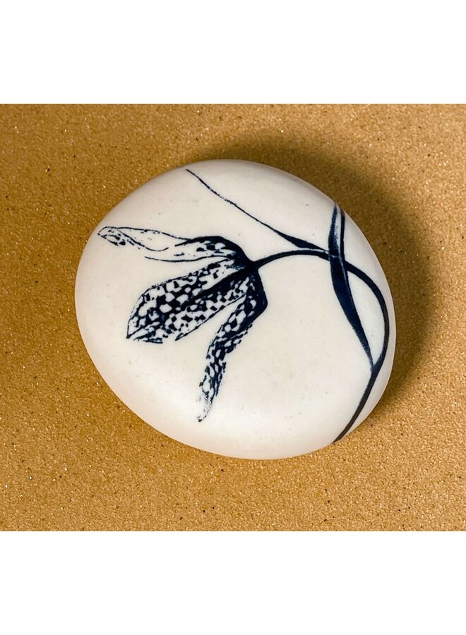 Smooth Porcelain Double Sided Touchstone Med. 133