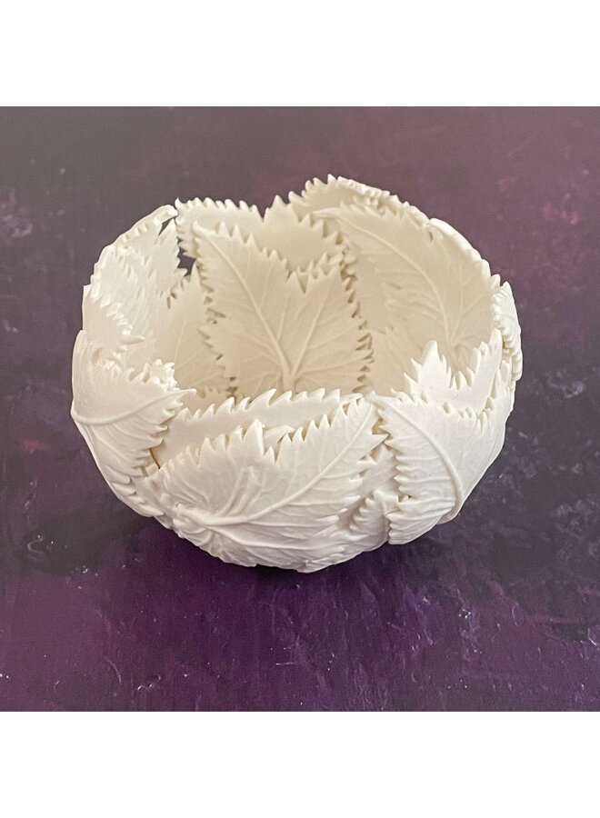 Porcelain Leaf Bowl  Small 143